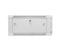 LANBERG Szafa instalacyjna wisząca 19'' 4U 600X600mm szara (drzwi szklane) WF01-6604-10S - 455387 - zdjęcie 4